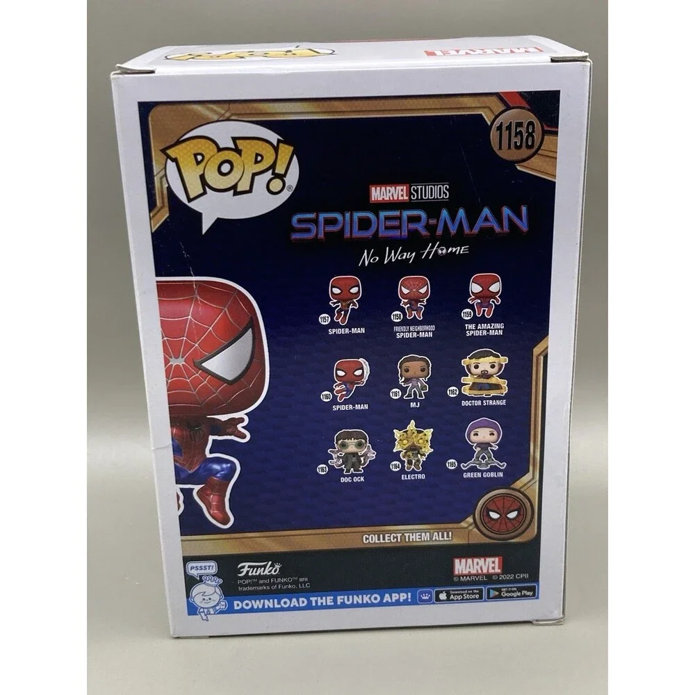 Funko Pop! Marvel Friendly Neighborhood Spider-Man No Way Home #1158 Hot Topic